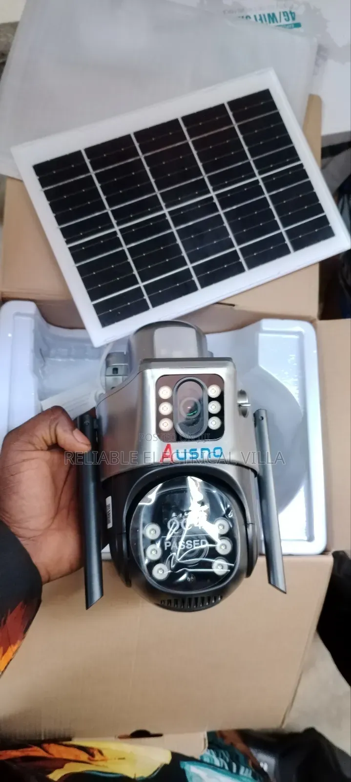 Solar Camera 360 Degree