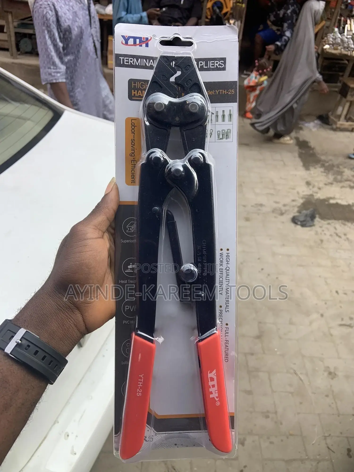 Terminal Crimping Pliers Yth-25 (8-25mm)