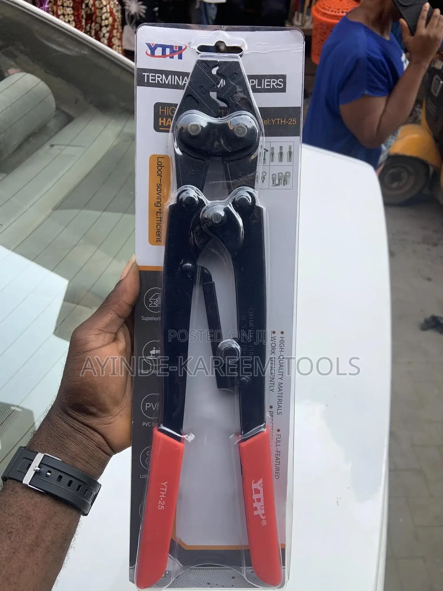 Terminal Crimping Pliers Yth-25 (8-25mm)