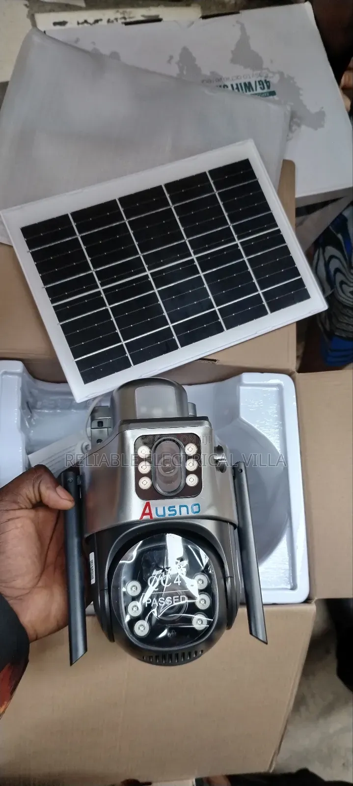 360 Degree Solar Camera