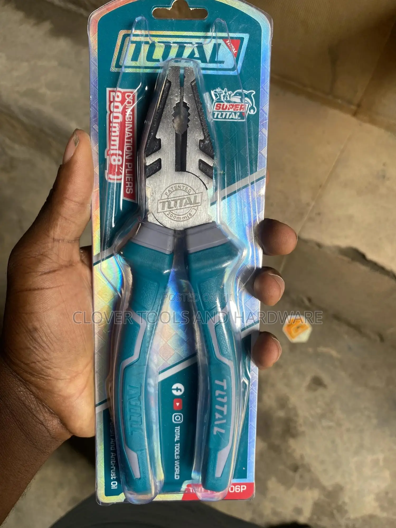 Total Combination Plier 200mm/8”