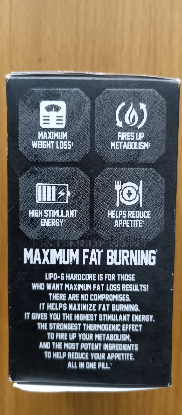 Lipo-6 Hardcore Maximum Fat Burner X 60