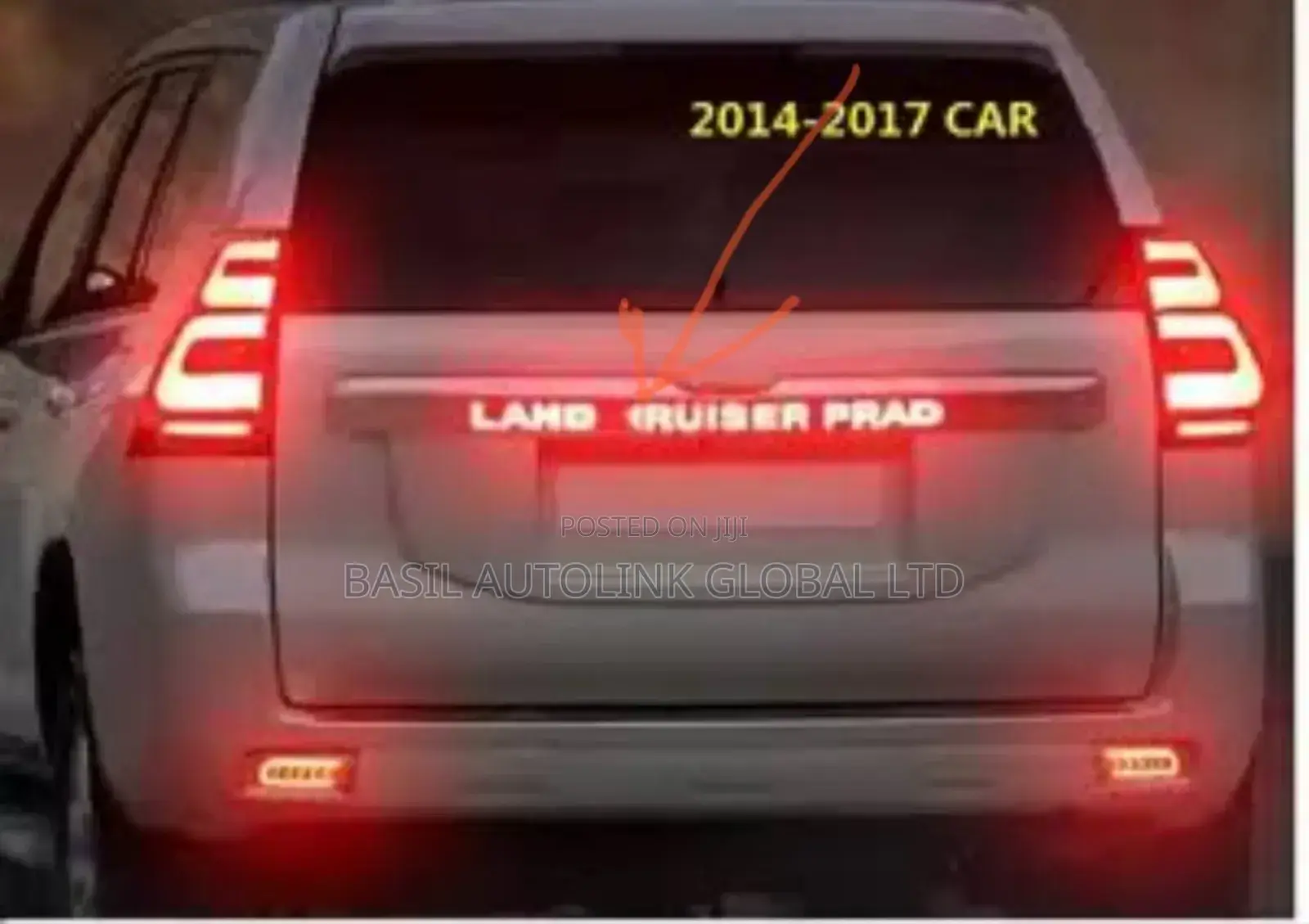 Boot Chrome Prado With LED