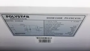 Polystar Pv-Csc615l 538l Showcase Freezer
