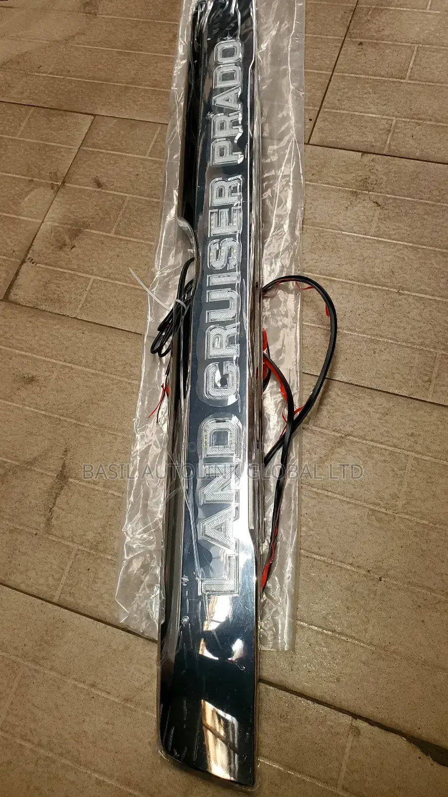 Boot Chrome Prado With LED