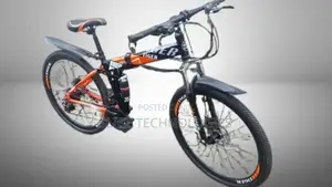 Photo - Mountain Bike (Foldable) With Free Bikers Pouch.