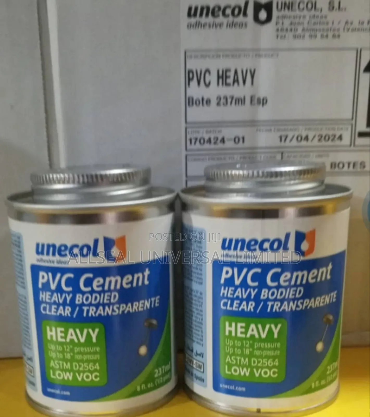 Unecol Smallest PVC Pipe Gum 118ml - (Nous Parlons Français) in Orile ...