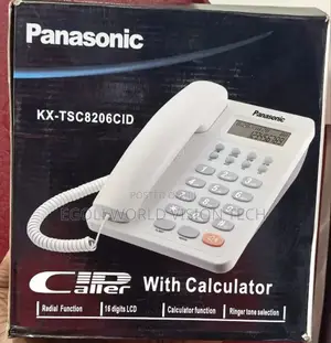 Panasonic KX-TSC8206CID Caller ID With Calculator Phone