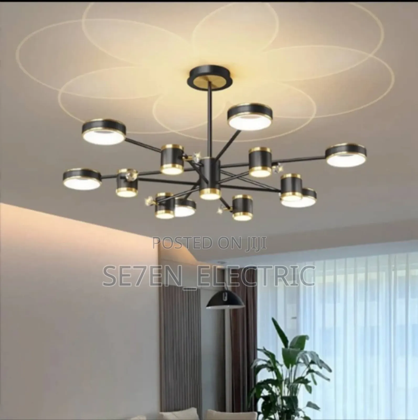 Led Chandelier Light 12HANDS