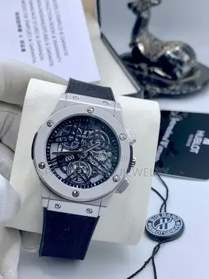 Leather Hublot Watch for Men