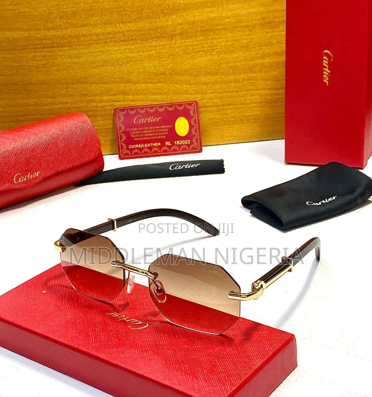 Cartier Classic Men’S Glasses