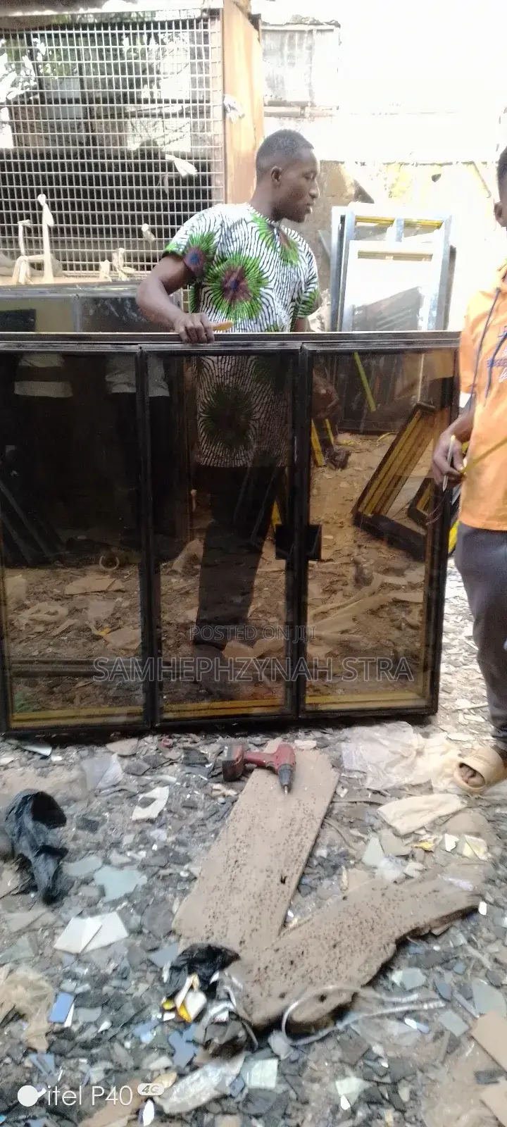 Aluminum Frameless Casement