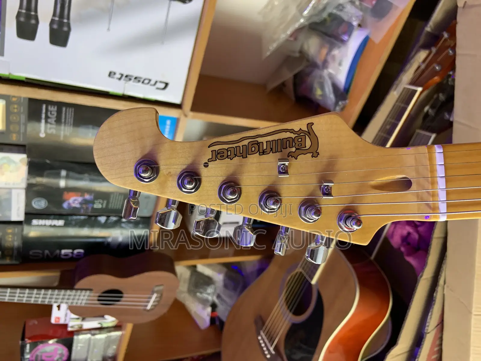 Bullfighter 6 Strings Active Electric Guitar