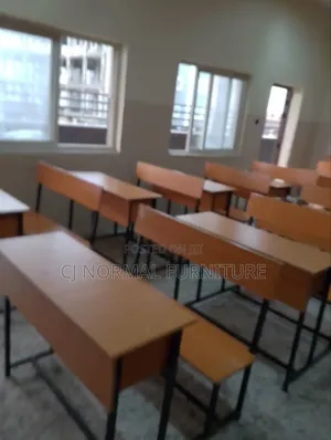 Photo - Classroom Desk/Bench (Double Seater)