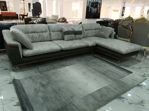 Turkish L Shape Sofa, Soft Leather
