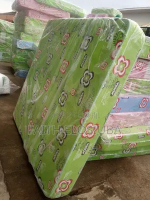 Mouka Flora 6 by 6 by 8inches Family Size Comfort Mattress