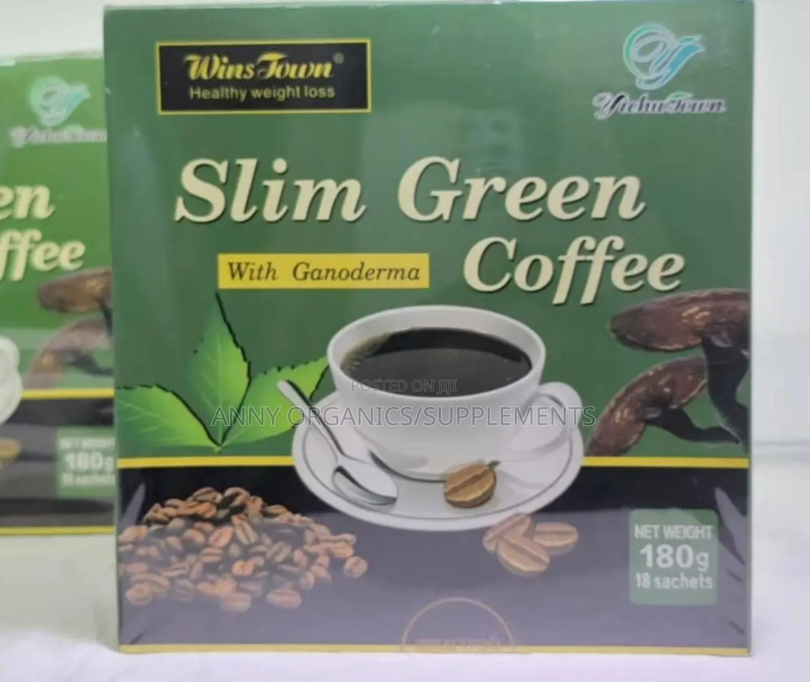 Slim Green Coffee With Ganoderma