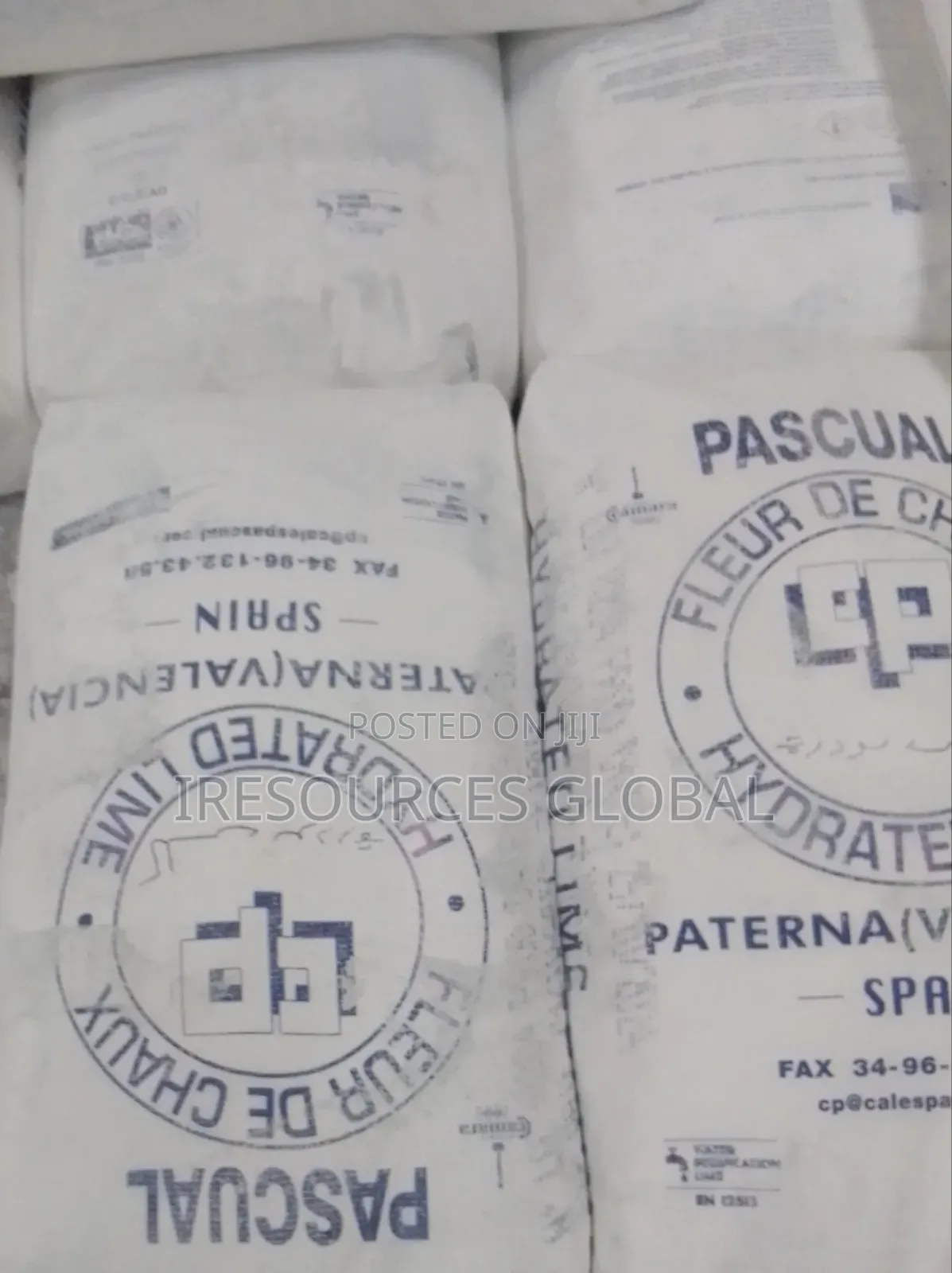 Hydrated Lime ( Calcium Hydroxide) 25kg Bag