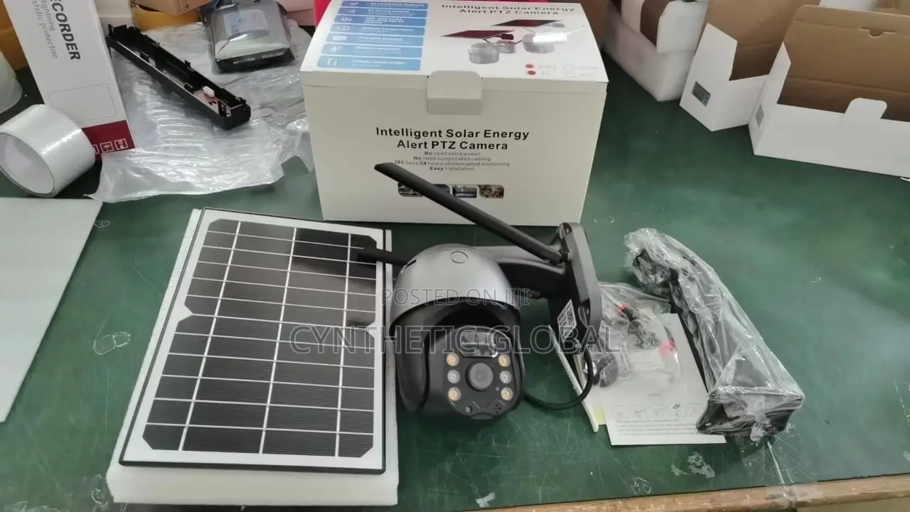 Ubox 4G Solar Intelligent Alert PTZ Camera