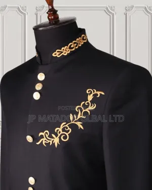 High Quality Stock Turkish Bishop Neck Suits