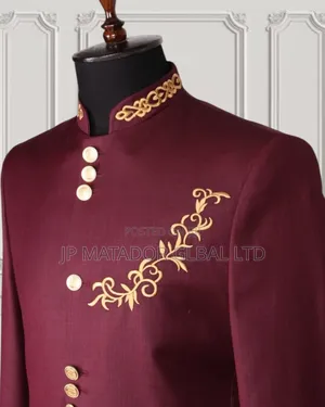 High Quality Stock Turkish Bishop Neck Suits