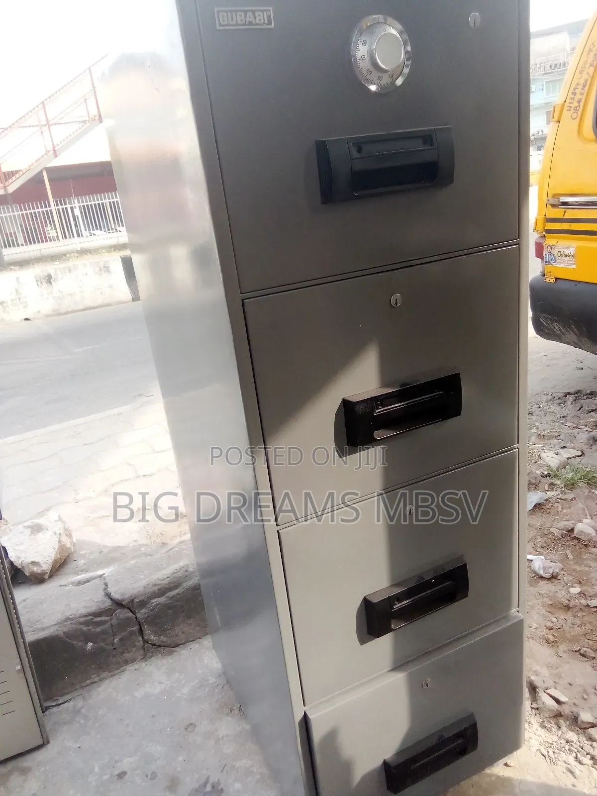 4step Gubabi Analogue Fireproof Safe