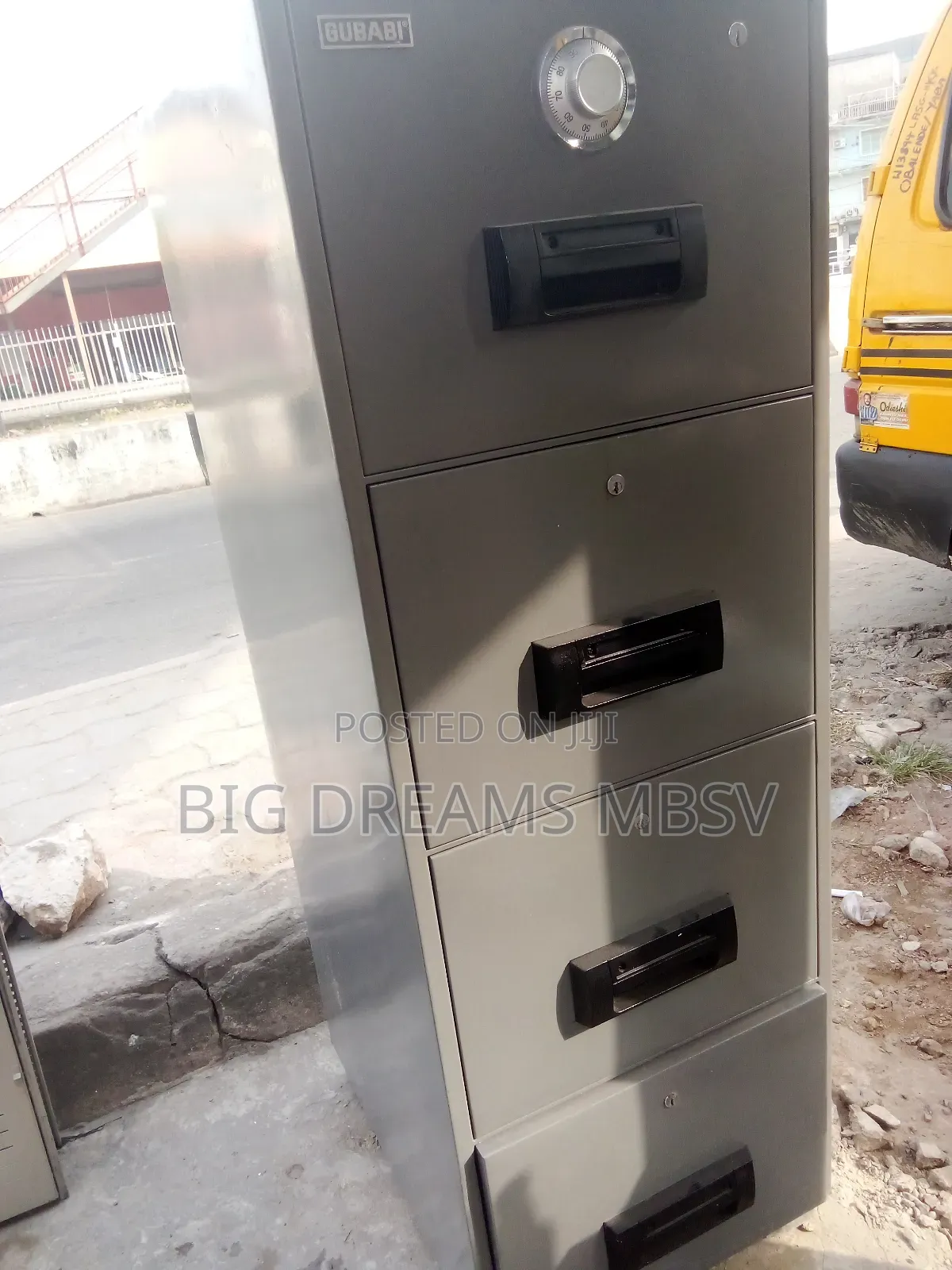 4step Gubabi Analogue Fireproof Safe