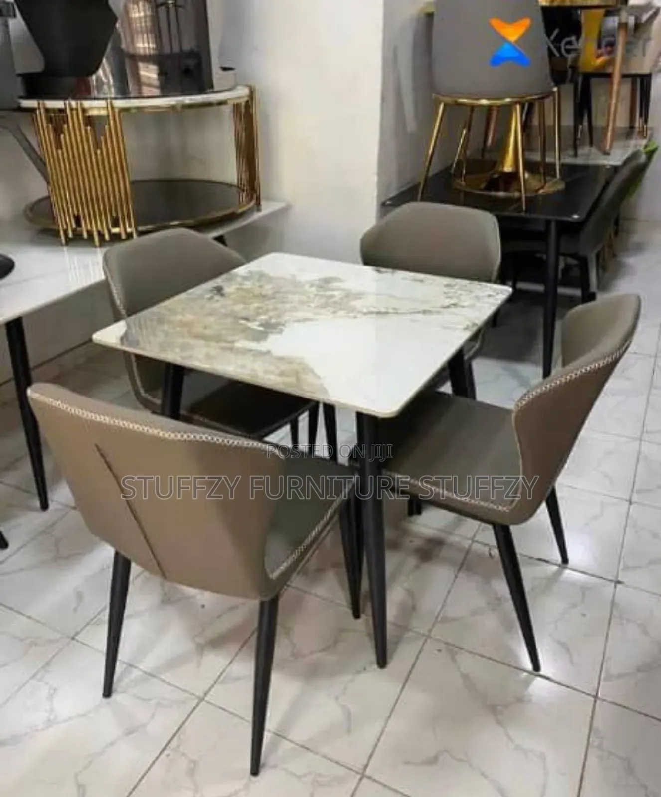 Stuffzy Unique Restaurant Dining Tables With 4 Chairs