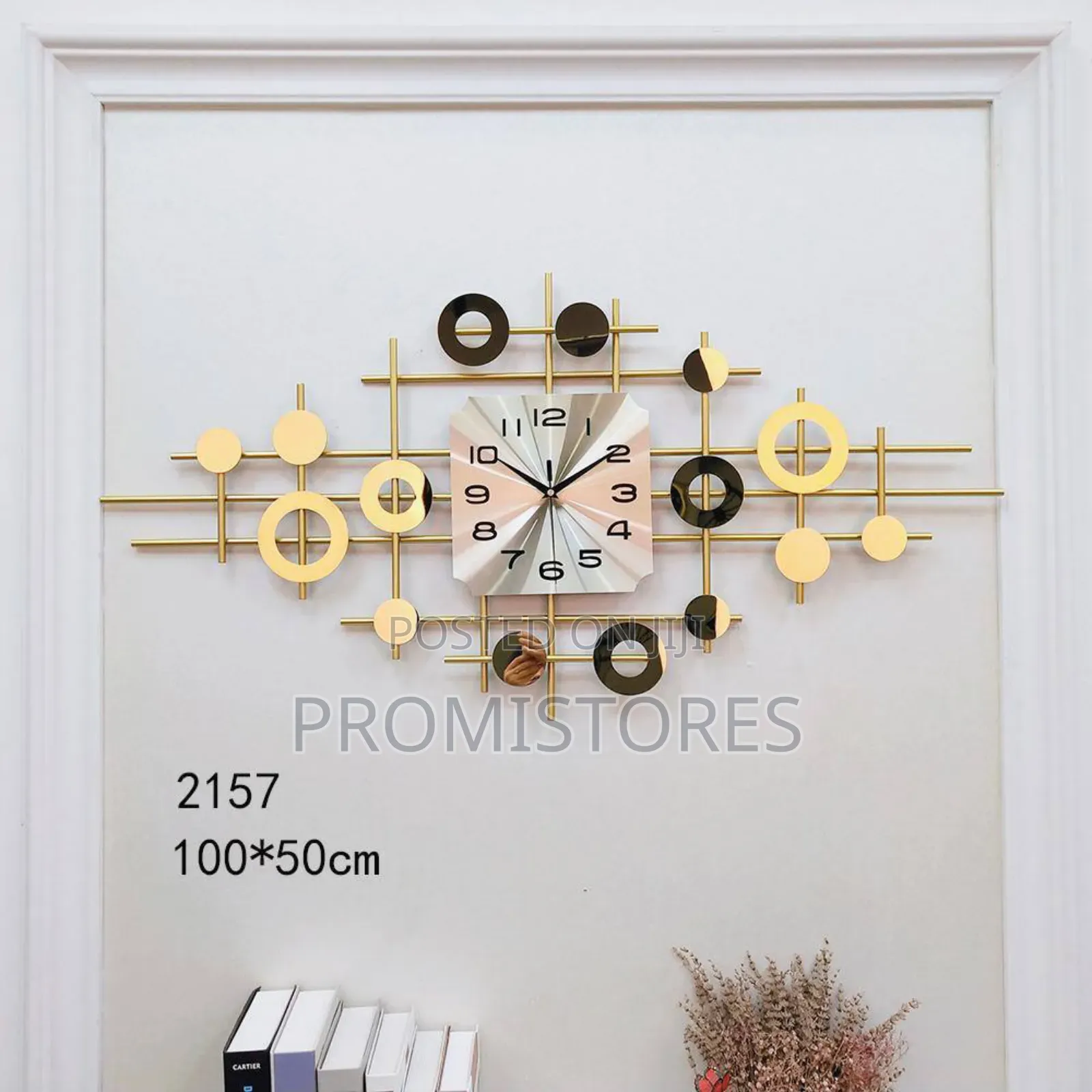 Decorative Modern Creative Metal Wall Clock