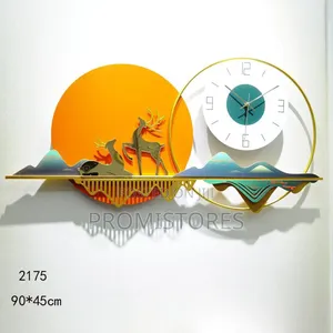 Decorative Iron Metal Hanging Wall Clock