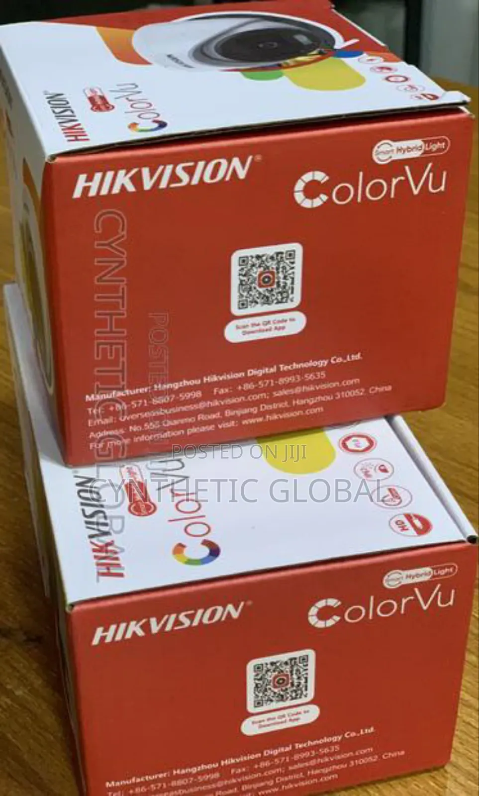 HIKVISION 2mp Colorvu Analog Camera Model:DS-2ce70dfot-LPFS