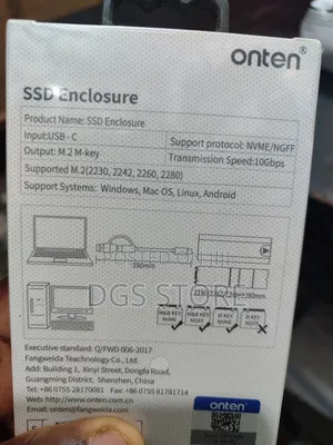 Onten SSD Enclosure Otn Uca322+