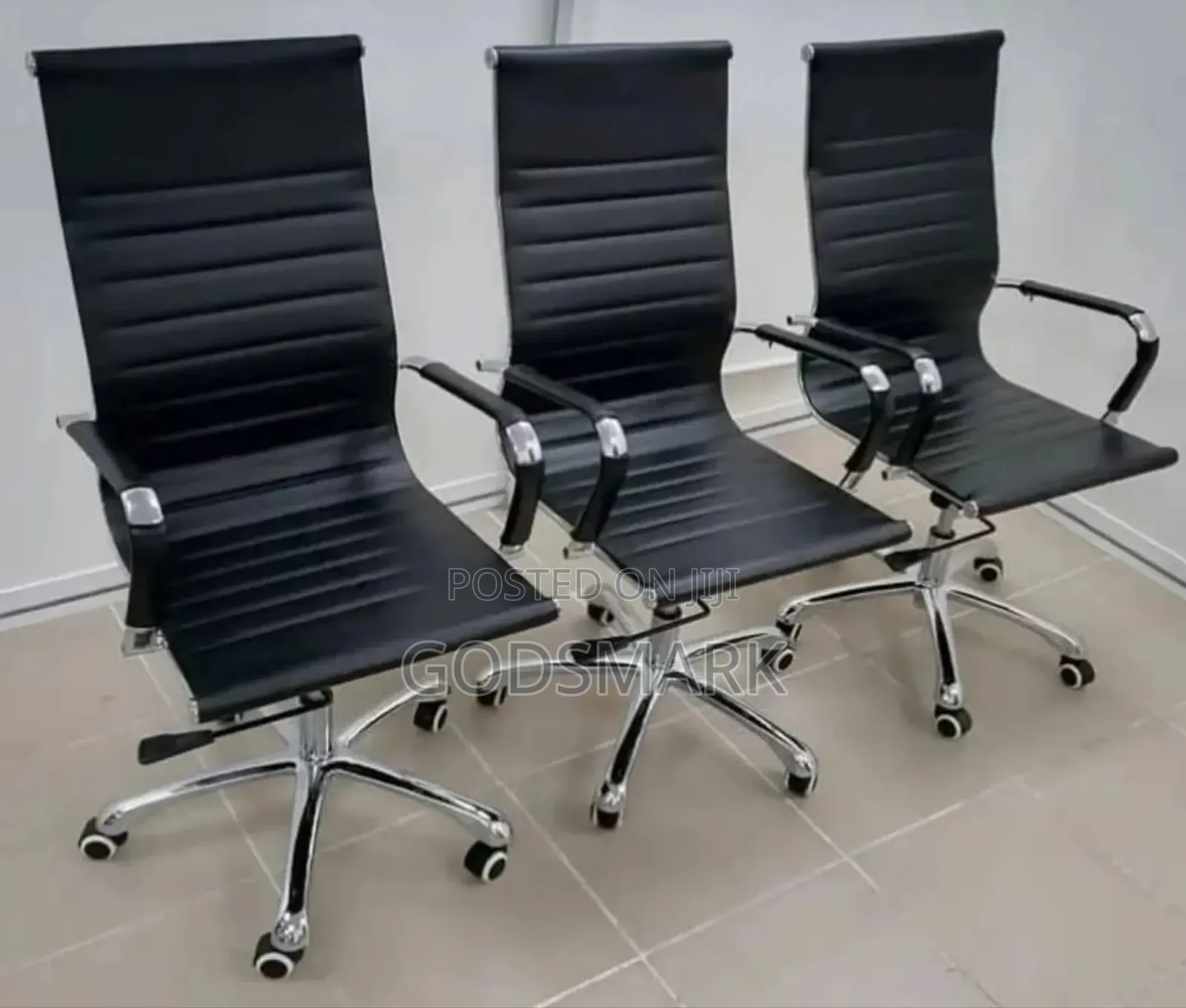 Long Back Leather Office Chair