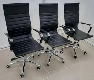 Long Back Leather Office Chair