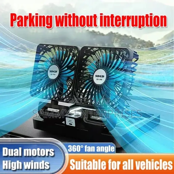 Double Solar Fan