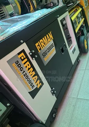 Brand New Firman Diesel Soundproof Generator 10kva 100% Copp