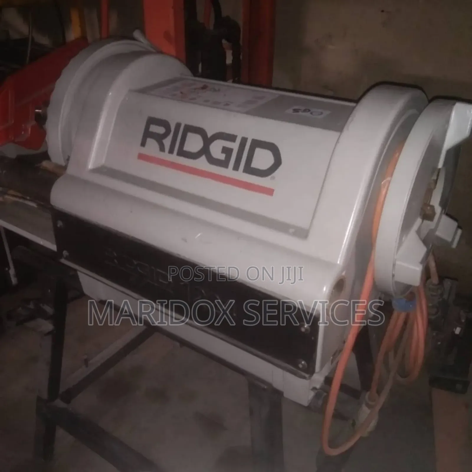 Rigid 4" Pipe Treading Machine