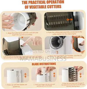 Rechargable Electric Vegetable Cutter
