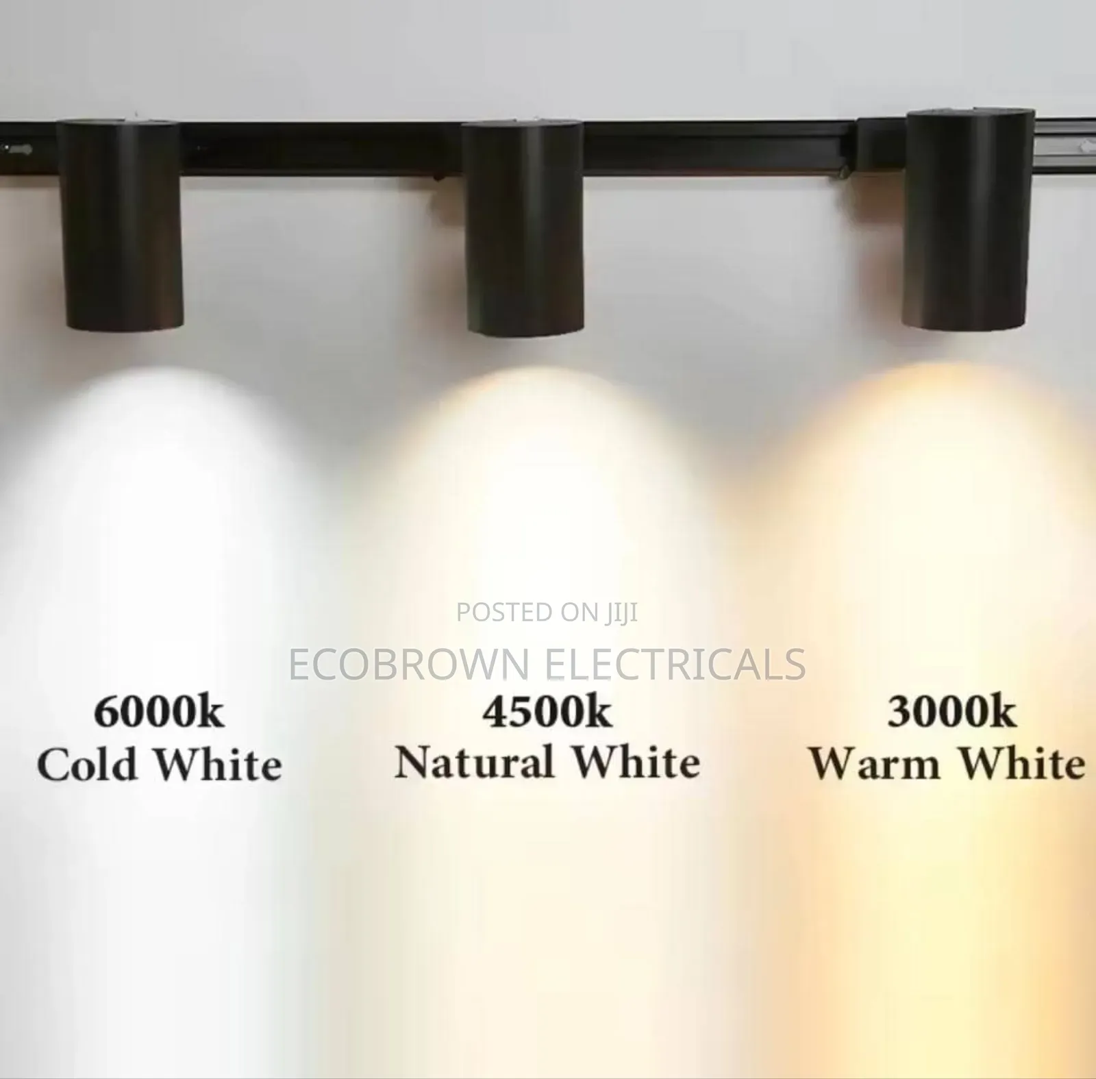 Track Light Chandelier for Your Store Very Bright