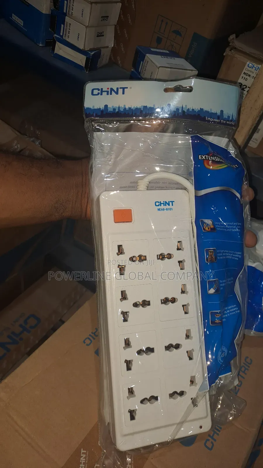 13map 8 Way Extension Socket for Homes/ Offices/ Companies