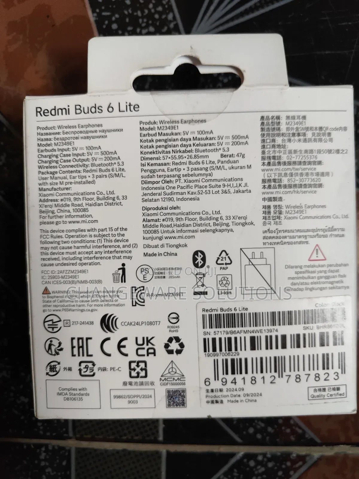 Redmi Buds 6 Lite Earbuds