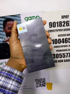 New Samsung Galaxy S22 5G 128 GB Black