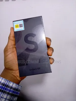 New Samsung Galaxy S22 5G 256 GB Black