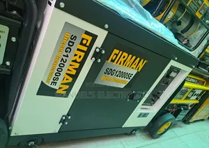 Brand New Firman Diesel Soundproof Generator Model Sdg12000s