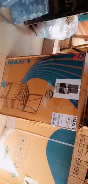 Maxi Standing Gas Cooker 4+0 All Gas With Grey