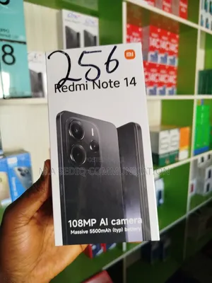 New Xiaomi Redmi Note 14 4G 256 GB Black