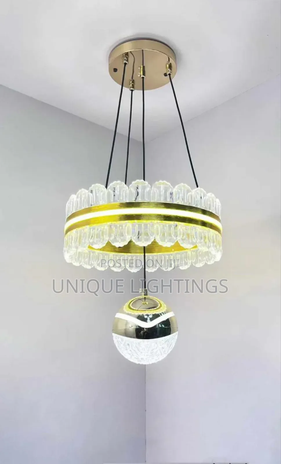 Mediun Size Multi Color Led Chanderlier
