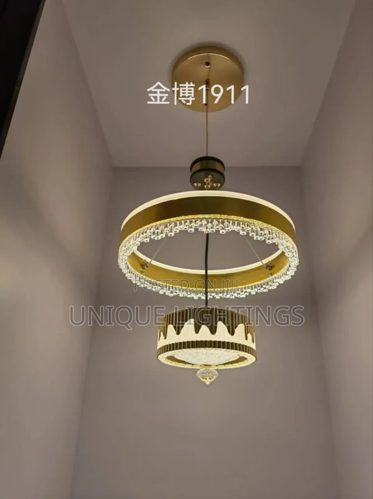 Mediun Size Multi Color Led Chanderlier