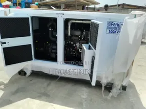 Brand New Perkins 100kva Soundproof DIESEL Lister Generator