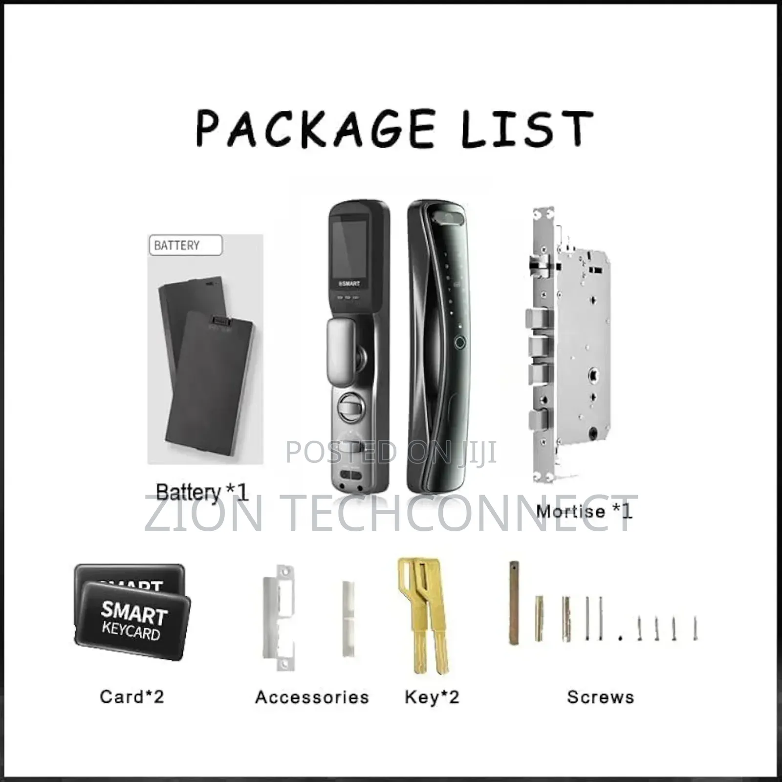High Quality Intelligent Smart Lock With Camera